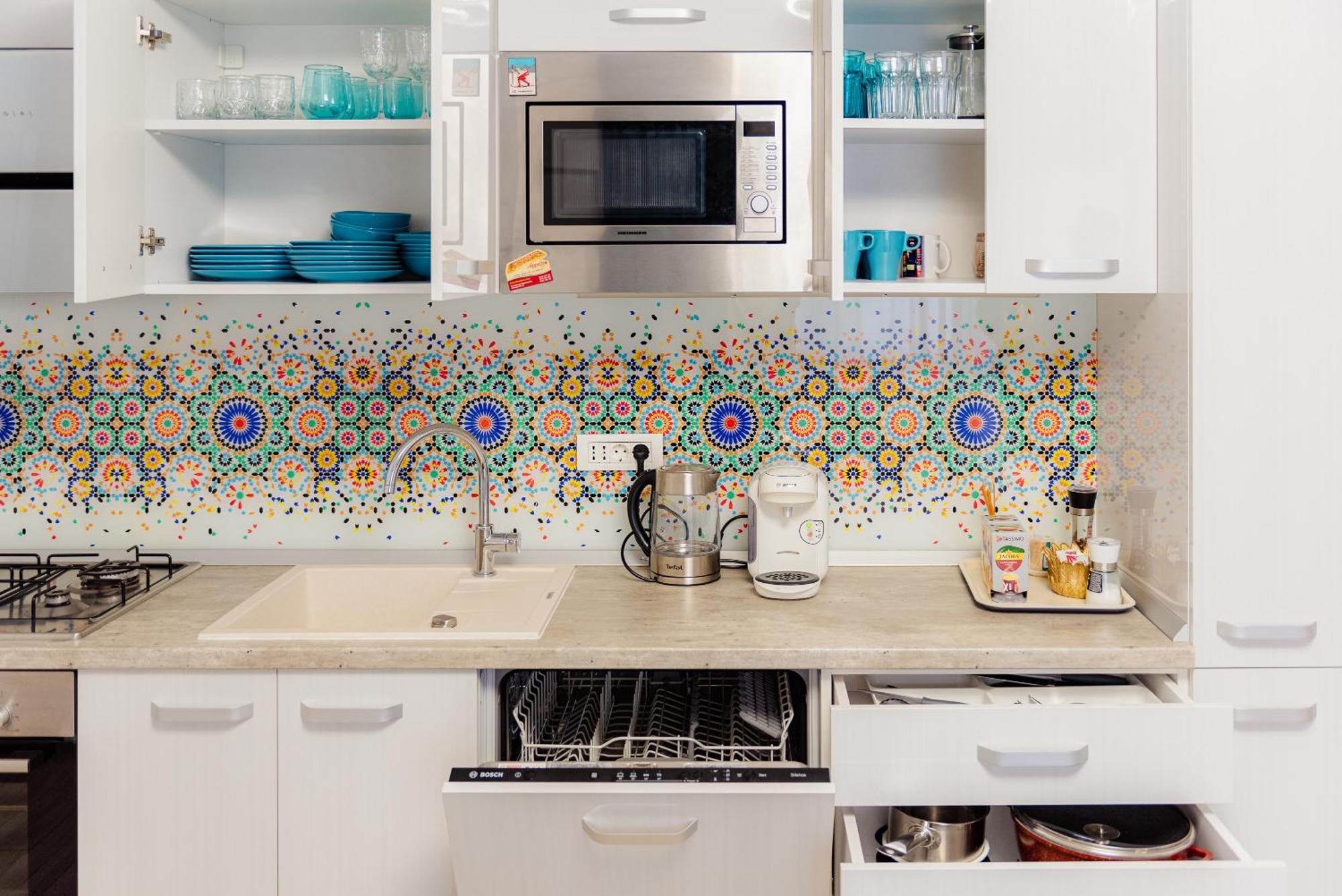 The Blue Norwegian House Apartment Bukares Bagian luar foto